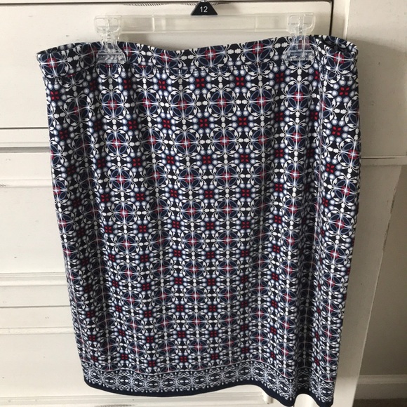 Patterned cotton skirt - Picture 2 of 3